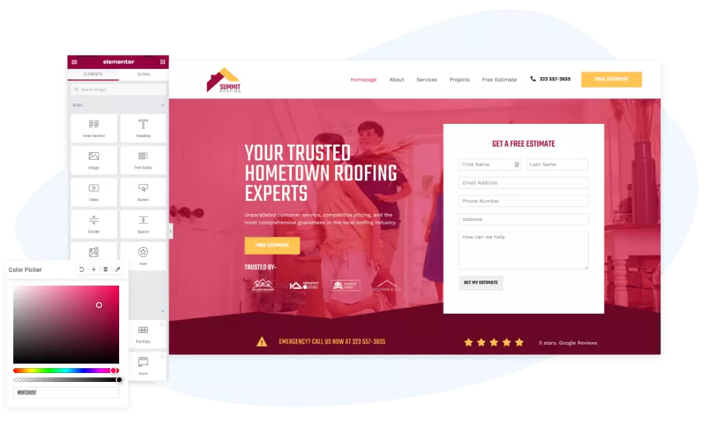 Easy Web Design Editor With No Code